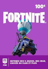 Carte dématérialisée Epic Fortnite 100€