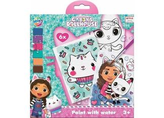Gabby's Dollhouse - Peinture à l'eau - 6 planches