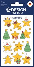 12 tatouages étoiles de Noël