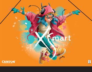 CANSON - Carton A Dessin - 26x33cm - Edition XSMART : Lion - danseurs - snowboarders
