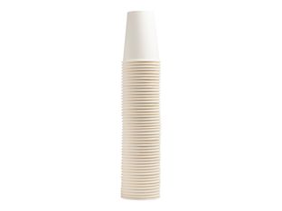 Pronappe - Tasse - Taille 7 cm diameter - 200 ml - jetable - blanc (pack de 50)