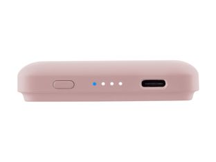 T'nB - Cargador inalámbrico - MagSafe compatible - Li-pol - 5000 mAh - 20 vatios - 3 A - Turbo Fast Charge (24 pin USB-C) - rosa