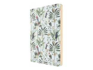 Oberthur - Cahier de notes - A5 (144 x 208 mm) - 100 feuilles / 200 pages - papier ivoire - doublé