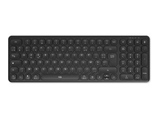 T'nB SLIM PRO - Clavier sans fil rechargeable - Bluetooth, 2.4 GHz - noir