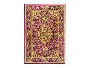 PAPERBLANKS PERSIAN POETRY - Carnet couverture rigide - midi 120 x 180 mm - 144 pages lignées crème - Le Verger rose