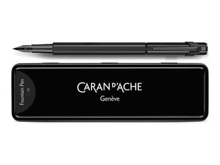 CARAN d'ACHE Genève 849 - Stylo plume - noir - fin