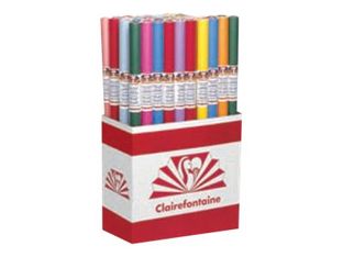 Clairefontaine - Papier cadeau - 70 cm x 3 m - 65 g/m² - variée - papier kraft - 50 rouleau(x)