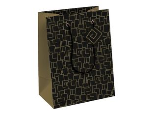 Clairefontaine Archi - Sac cadeau moyen 21,5 x 10,2 x 25,3 cm - noir