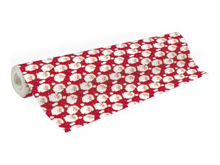 Clairefontaine Alliance - Emballage cadeau - 70 cm x 50 m - 60 g/m² - Père Noël - rouge - papier