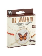 Mini kit de broderie - Papillon