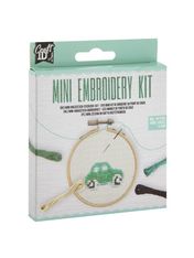Mini kit de broderie - Voiture
