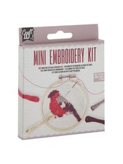 Mini kit de broderie - Oiseau