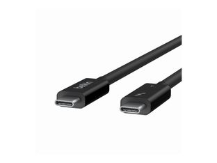 Belkin CONNECT - Câble Thunderbolt - 24 pin USB-C (M) reversible pour 24 pin USB-C (M) reversible - Thunderbolt 4 - 1 m - passif, Alimentation USB (100 W) - pour P/N: INC006TTSGY