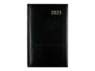 Danneels - Daily desk diary - 2026 - 1 jour par page - 140 x 210 mm - noir