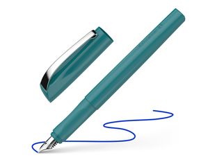 Schneider Ceod Color - Stylo plume - moderne - non permanent - bleu roi - moyen