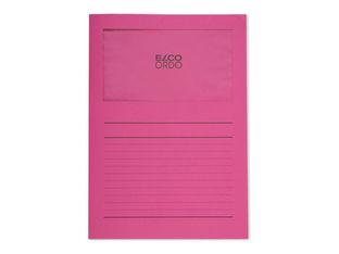 ELCO ordo classico - Classeur à attaches - pour 220 x 310 mm - Fuchsia (pack de 10)