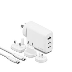 Cygnett PowerMaxx - Adaptateur secteur / Chargeur de voyage GaN - 67W - blanc