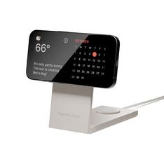 Native Union - Support de chargement sans fil - élévation, 3-en-1 + adaptateur secteur - 15 Watt - gris - international