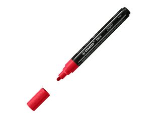 STABILO Free T300 - Marqueur - permanent - carmin - opaque - acrylique - 2-3 mm