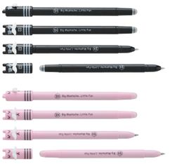 Stylo effaçable par gomme SMILE "Moustachou"