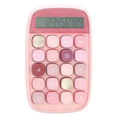 Calculatrice semi bureau SIGN "Pop petite" coloris rose 