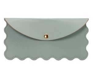 Trousse plate SCHOOL "Mini & Chic" coloris vert clair