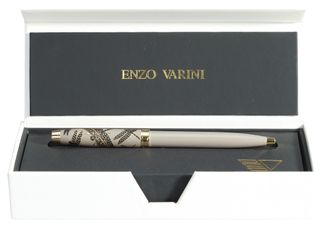 Bille ENZO VARINI "Taormina XL Bugs" motifs libellules coloris gris 