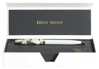 Bille ENZO VARINI "Taormina XL Bugs" motifs abeilles coloris blanc 