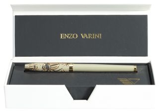 Roller ENZO VARINI "Taormina XL Bugs" motifs scarabées coloris vert gris