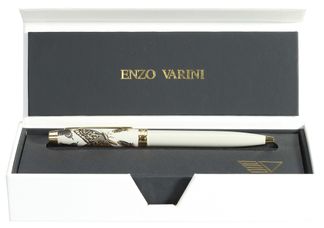 Bille ENZO VARINI "Taormina XL Bugs" motifs papillons coloris gris clair 