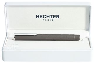 Plume HECHTER PARIS "Silhouette Milky Way" coloris gun métallisé