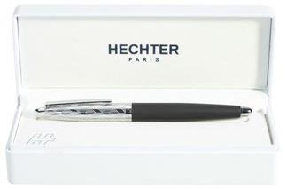 Plume HECHTER PARIS "Alliance Quadrillage" coloris noir