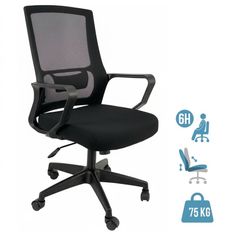 Fauteuil de bureau - PRIX MINI - noir