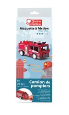 Graine Creative - Maquette Bois - Camion de Pompier - puzzle 3D