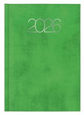 Agenda anual Premium Día página Verde