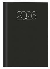 Agenda anual Premium Día página Negro