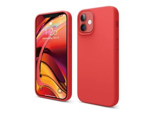 JAYM POP - Coque de protection pour Apple iPhone 16e - silicone liquide - rouge