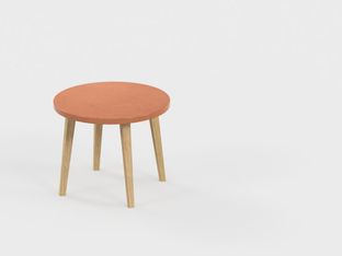 Table de basse - 45X37 cm - Terracotta