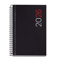 Agenda anual espiral Caddy DP PP City Negro 2026 - Català