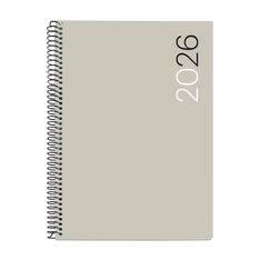 Agenda anual espiral Plus DP PP City Gris 2026 - Català