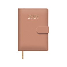 Agenda anual Dohe Pretty día por página 12,5 x 18 cm rosa