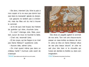Le château hanté - Sami et Julie - CE2 - par Bonté Thérèse, Massonaud Emmanuelle