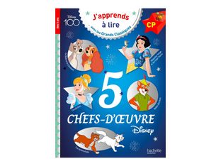5 chefs-d'oeuvre de Disney - J'apprends à lire avec les Grands Classiques - CP - par Albertin Isabelle