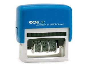 COLOP Printer S 220 - Tampon - auto-encreur - date - 4 mm