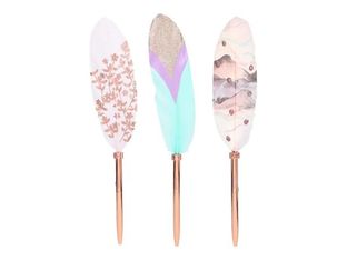 TOPModel - Stylo à bille - plume - noir - rétractable