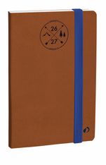 Quo Vadis - Agenda 16 mois - 2026-2027 - Affaires SD - Semainier Planning - Multilingue - Everest - Marron - 16 mois de septembre à décembre - 10x15 cm