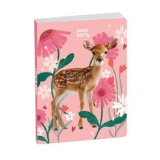 Agenda Lovely - 1 jour par page - 12 x 17 cm - Faon - Exacompta