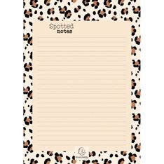 Bloc notes Roar 15 x 21 cm - Visuel clair - Exacompta