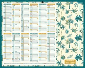 Calendrier Emploi du Temps Mini - 21 x 26,5 cm - Bouchut
