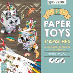 Paper Toy Z'Apaches - 29 x 29 cm - Bouchut